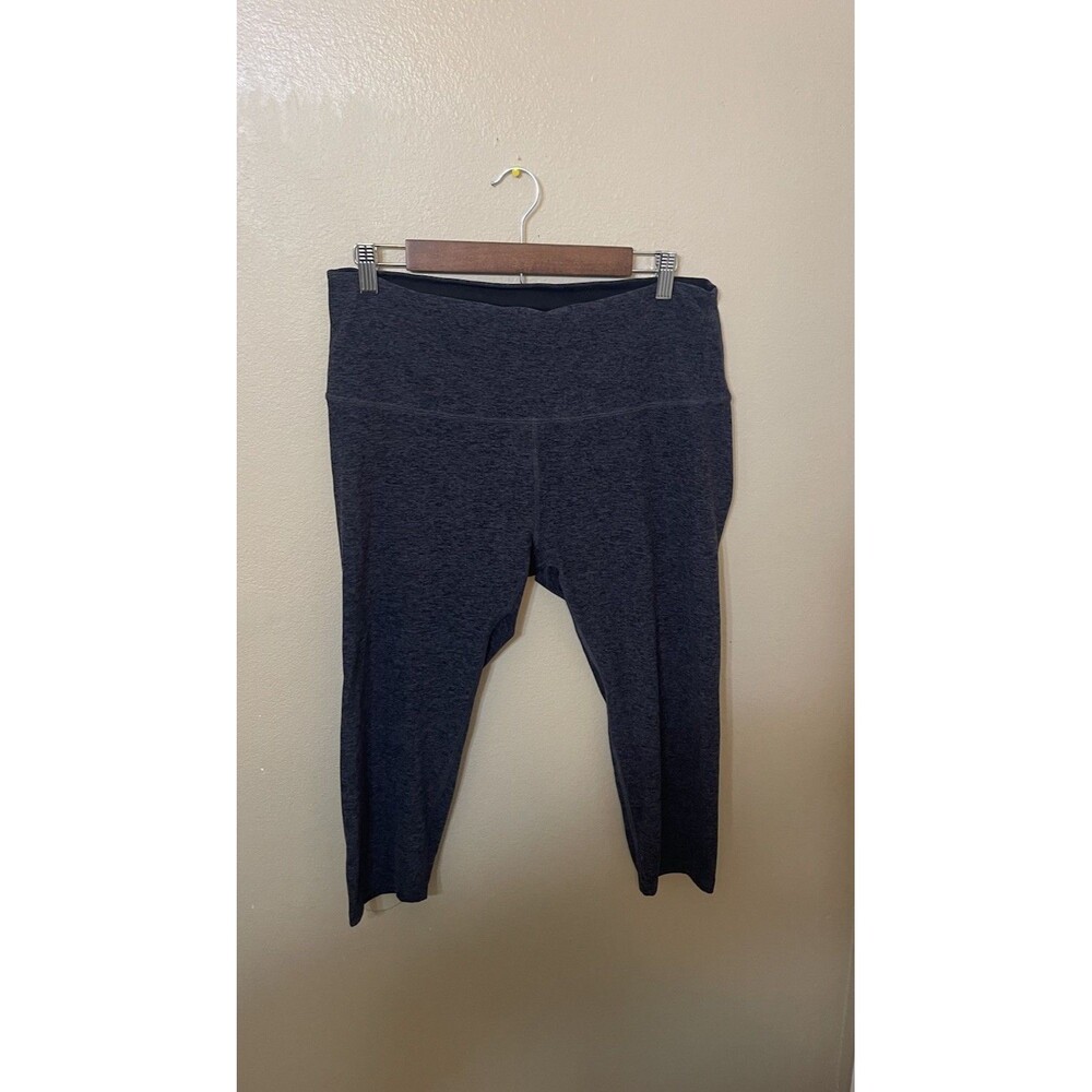 Beyond Yoga Spacedye Crop Leggings Dark Blue Women’s Plus Size 2X